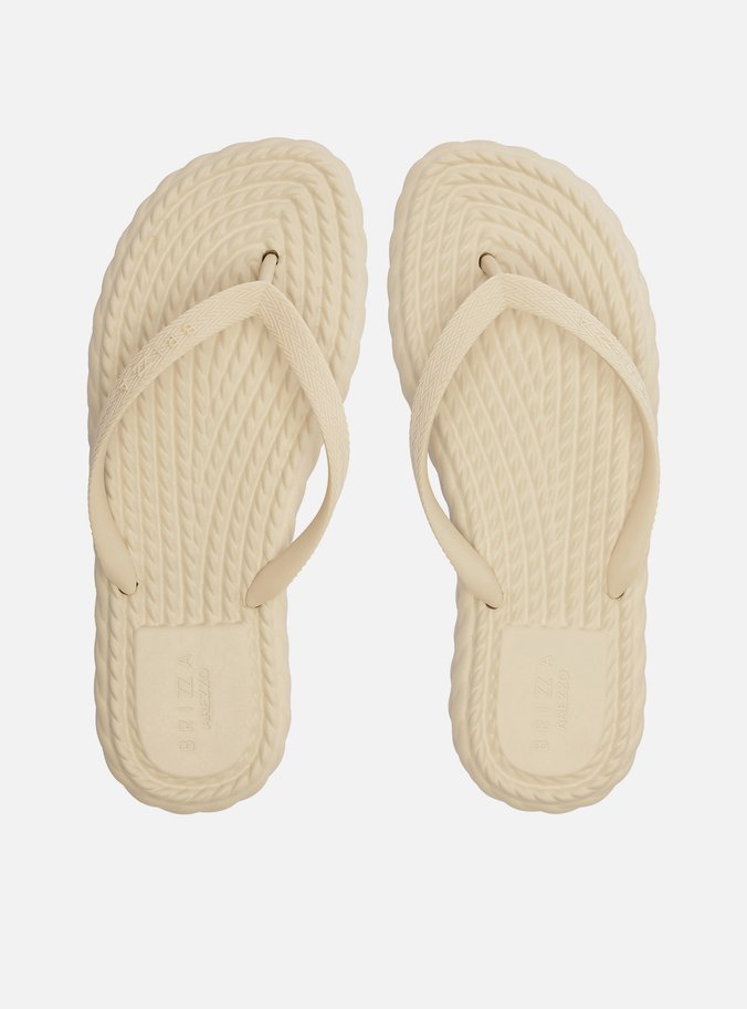 Chinelo de Dedo Branco Marrocos Flip Flop