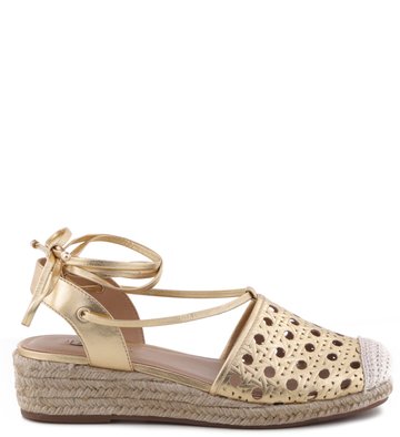 Espadrille Cestaria Ouro