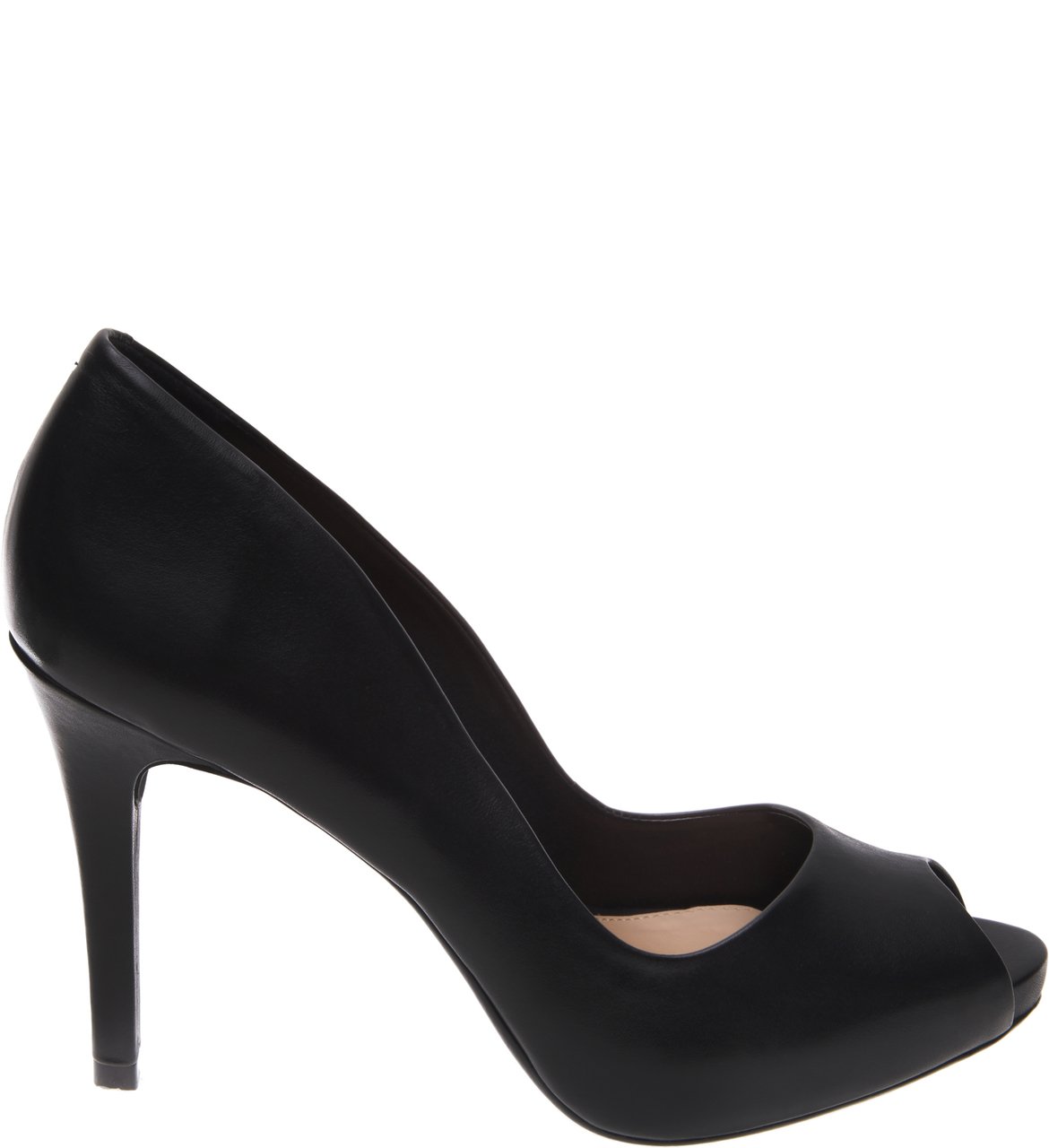 Peep toe sale preto arezzo