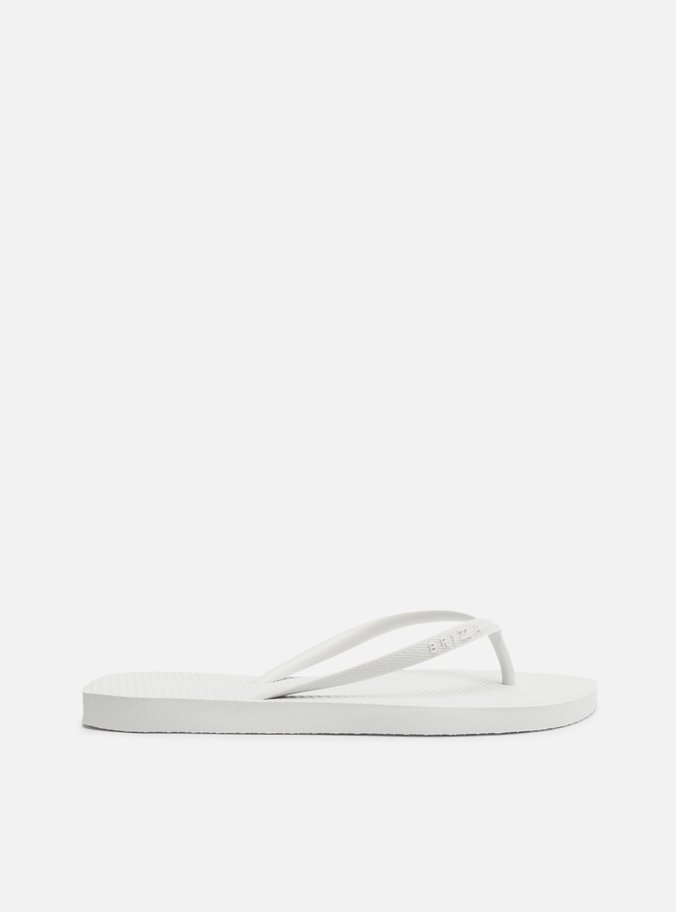 Chinelo de Dedo Branco Flash Basics
