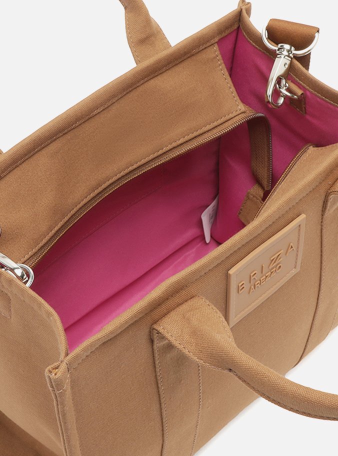 Bolsa Tote Marrom Grande Brizza