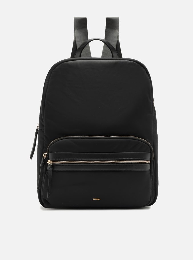 Mochila Preta Nylon Grande