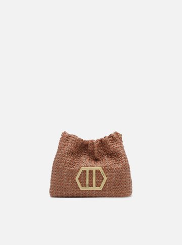 Bolsa Tiracolo Vermelha Trama Esther Pequena