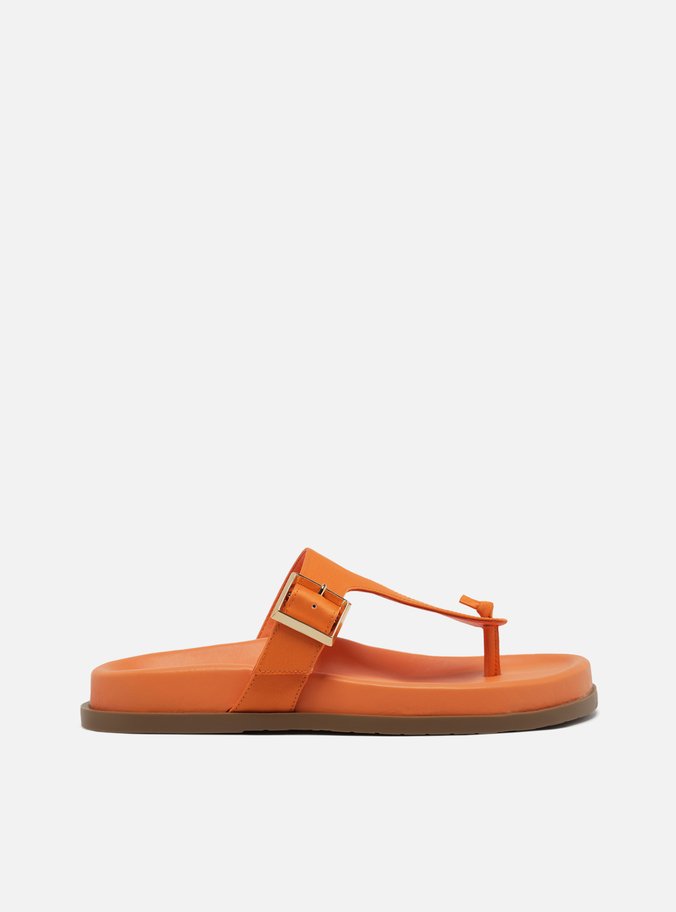 Papete Laranja Cetim Bico Redondo