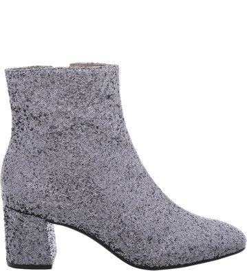 Bota Glam Salto Bloco Chumbo
