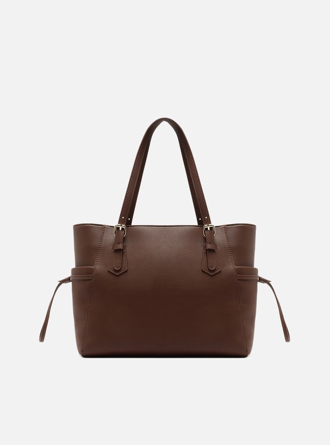 Bolsa Shopping Marrom Grande