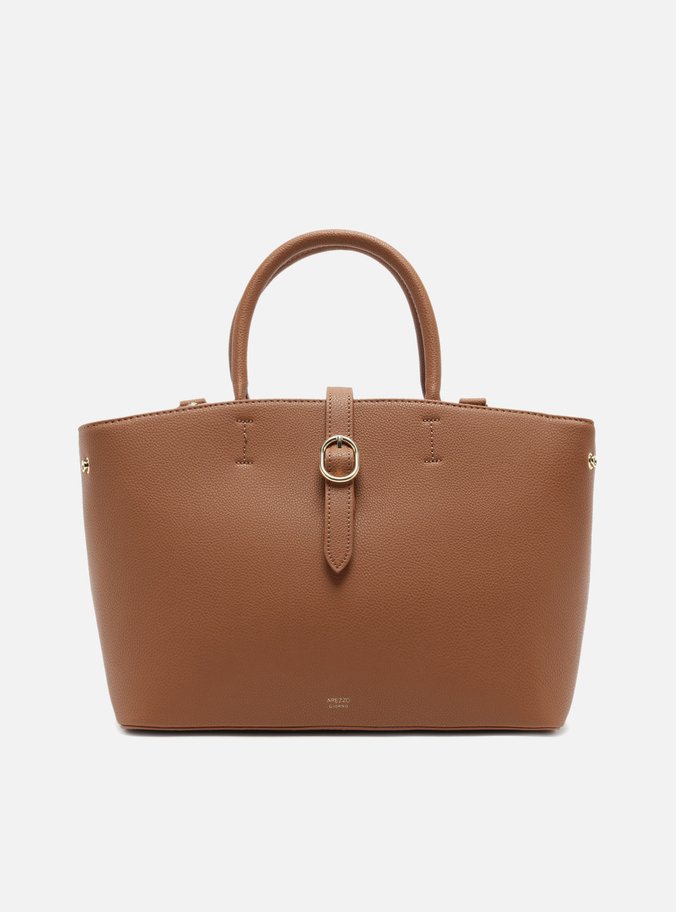 Bolsa Shopping Marrom Grande