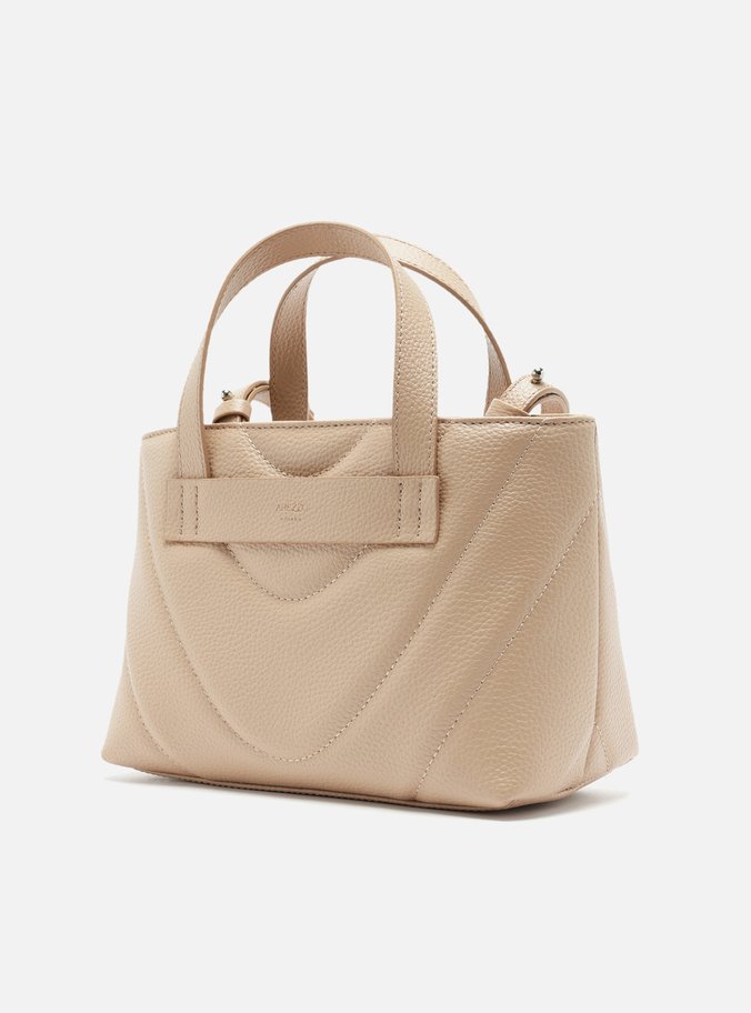 Bolsa Nude Branca Média