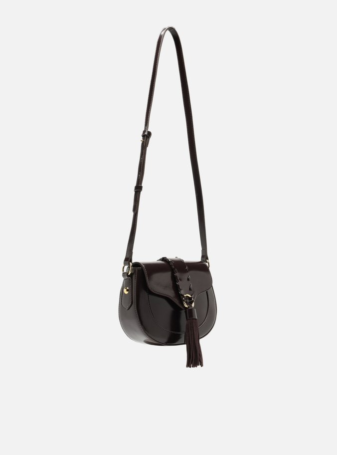 Bolsa Tiracolo Marrom Média Barbicacho