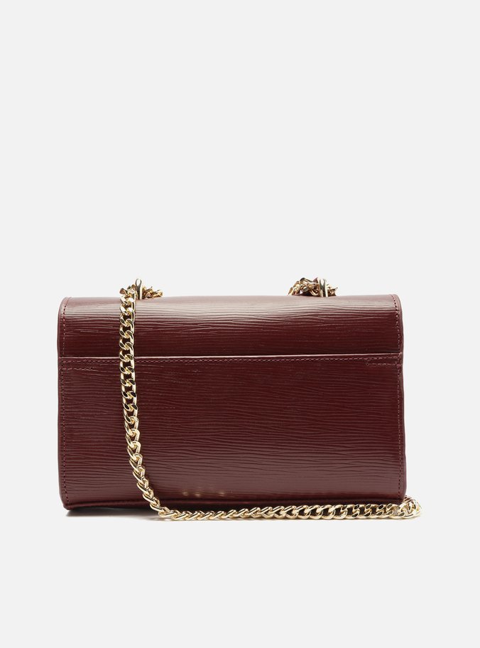 Bolsa Tiracolo Vermelha Couro Abraccio Pequena