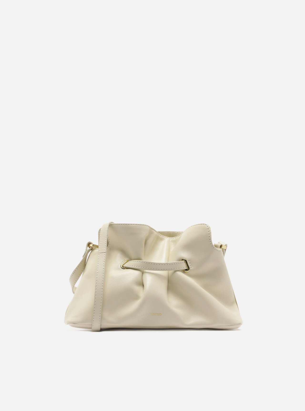 Bolsa Tiracolo Off-White Couro Média Tira Fivela — foto 3