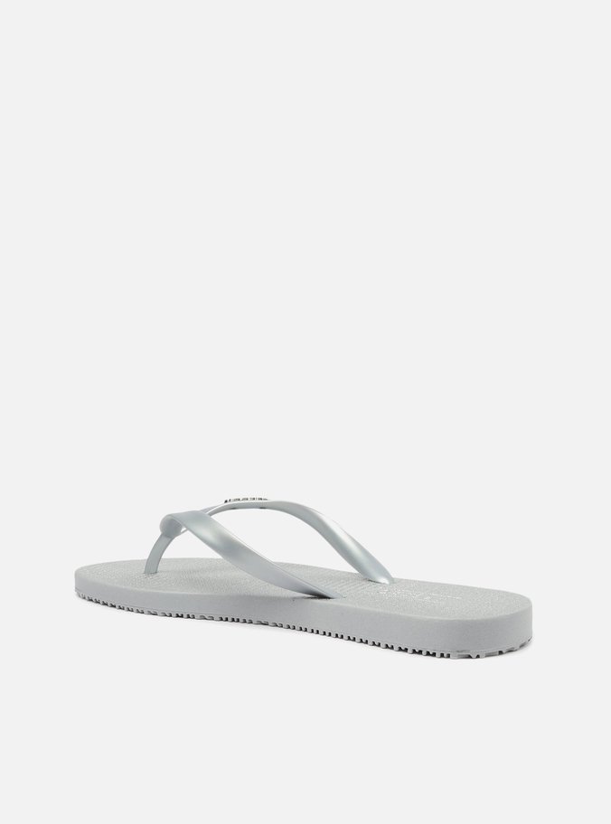Chinelo de Dedo Prata Brizza