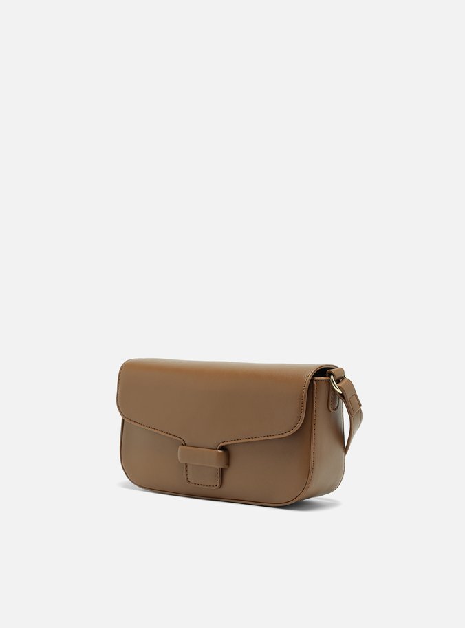 Bolsa Tiracolo Marrom Pequena