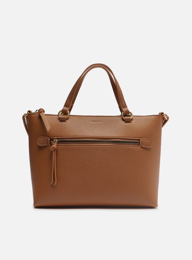 Bolsa Tote Marrom Média Bolso