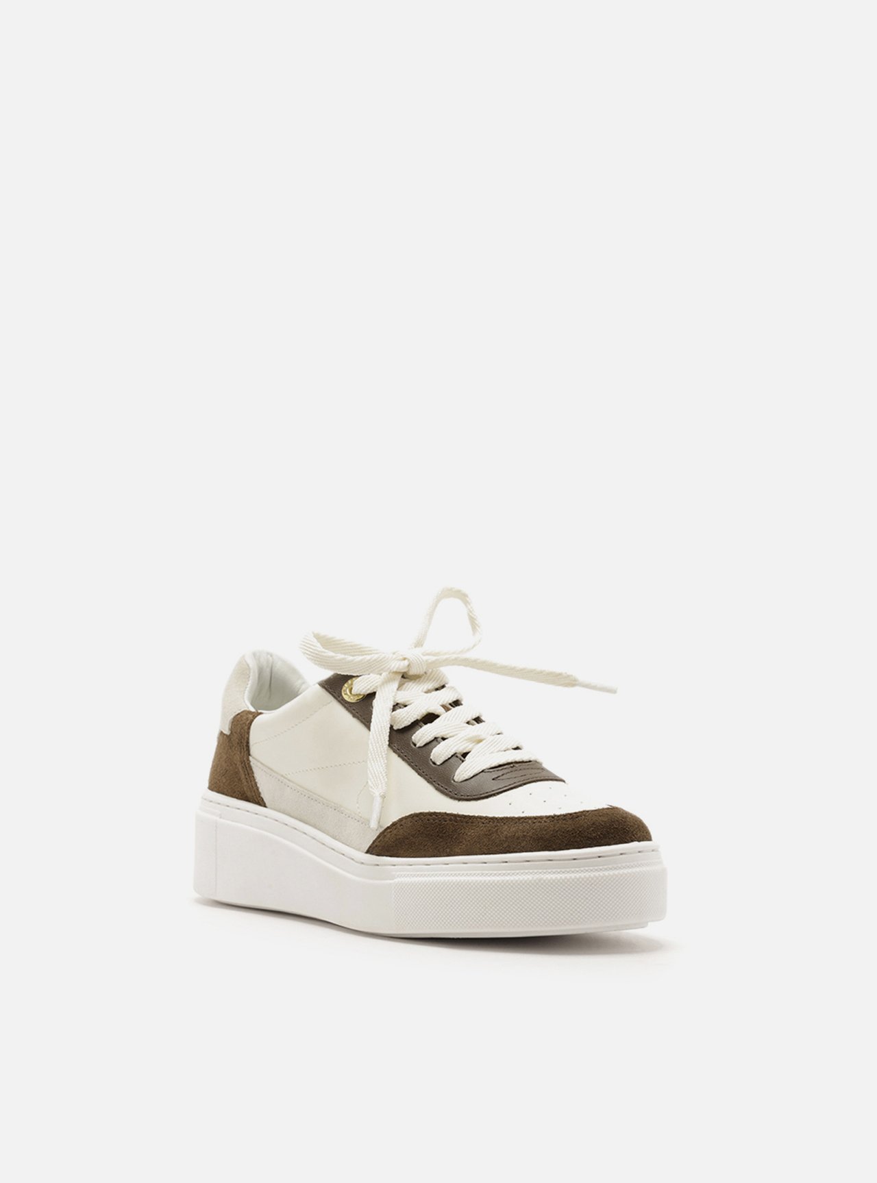 Tênis Multicolorido Flatform Amarração Multimaterial — foto 2