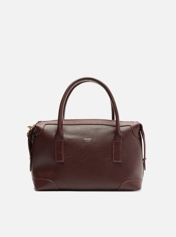Bolsa Bowling Vinho Média Recortes