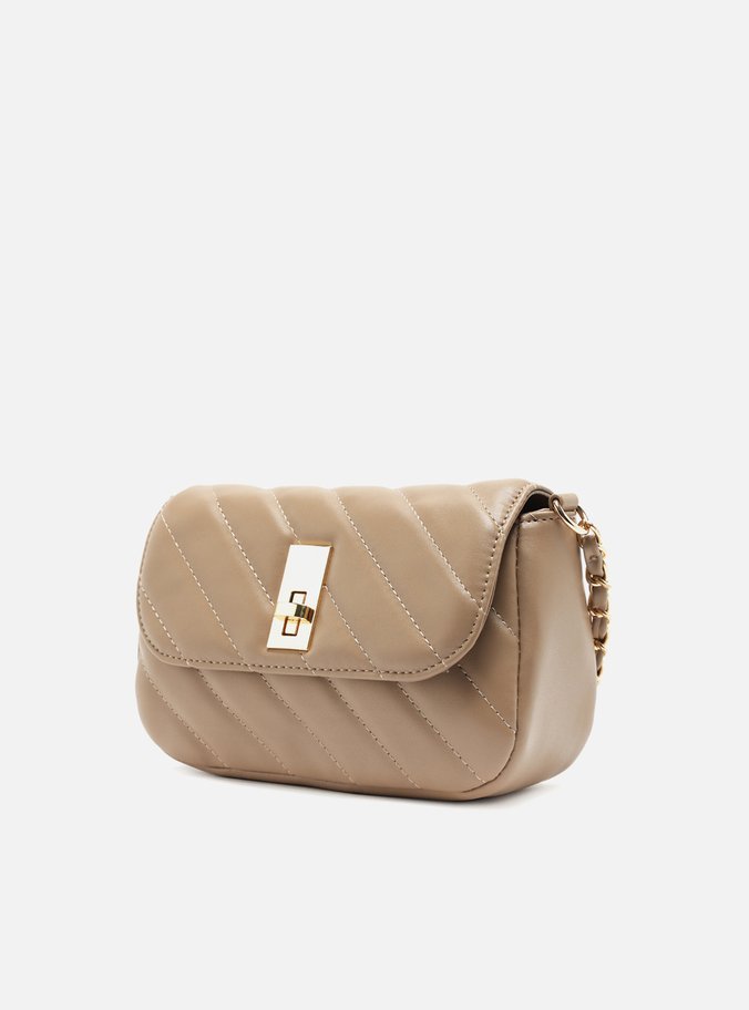 Bolsa Tiracolo Nude Pequena Matelassê