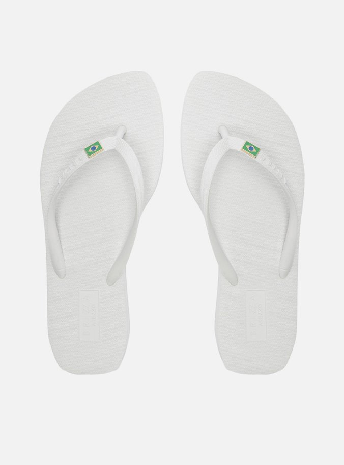 Chinelo de Dedo Branco Flash Brazilcore