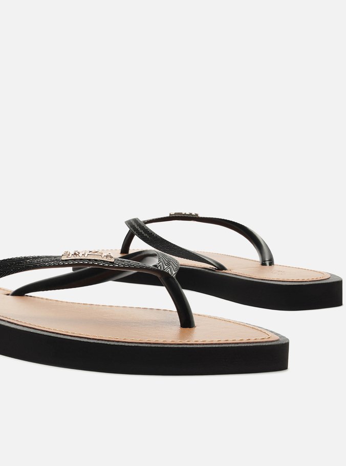 Chinelo de Dedo Preto Recouro Flash Brizza