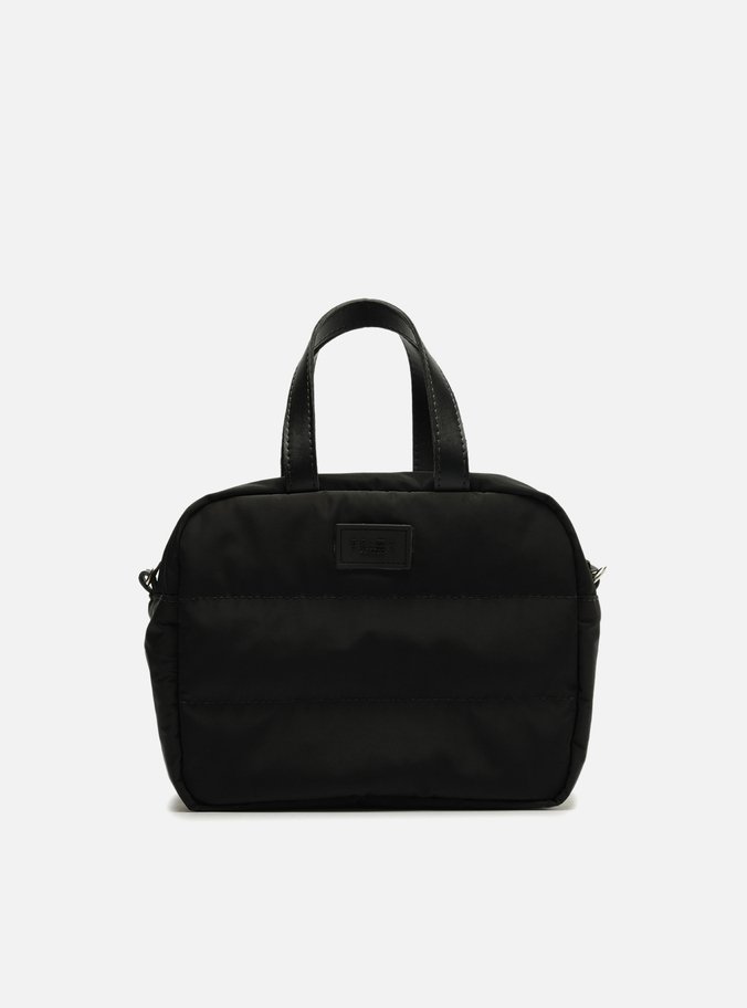 Bolsa Térmica Tiracolo Preta Nylon Gigi Média