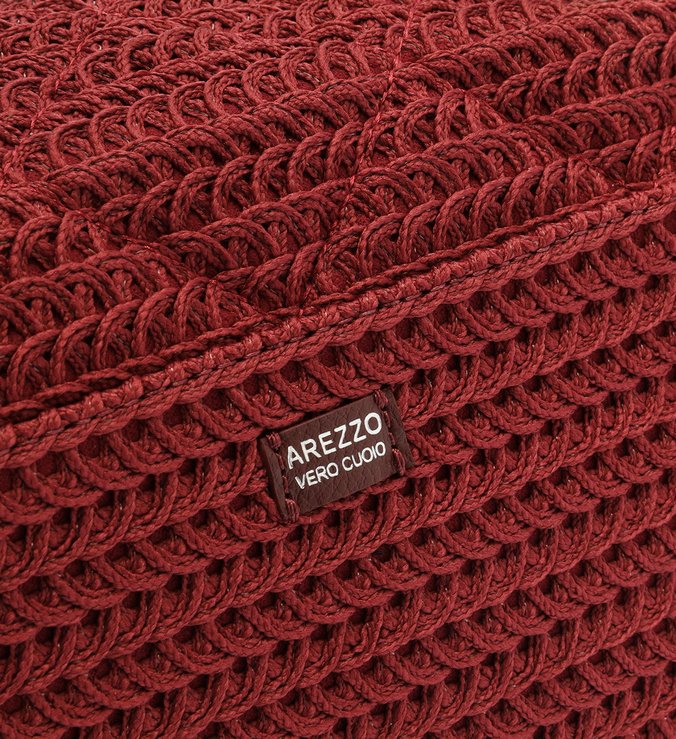 Bolsa Tiracolo Vermelho Vinho Couro Mizz Média