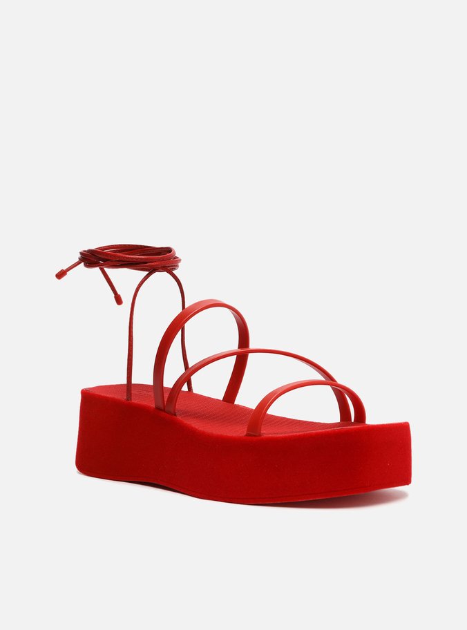 Flatform vermelha deals