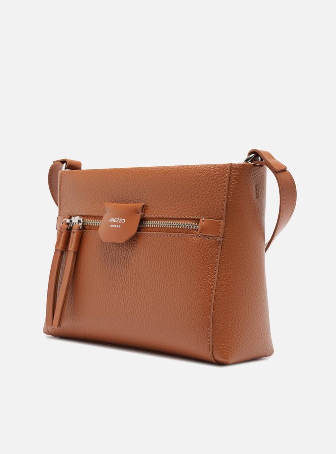 Bolsa Marrom Tiracolo Média