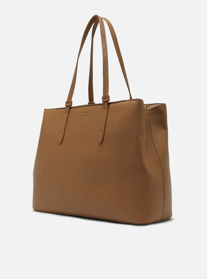 Bolsa Shopping Marrom Grande
