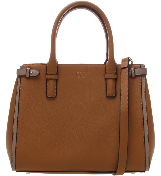 Bolsa Tote Grande Rita Marrom