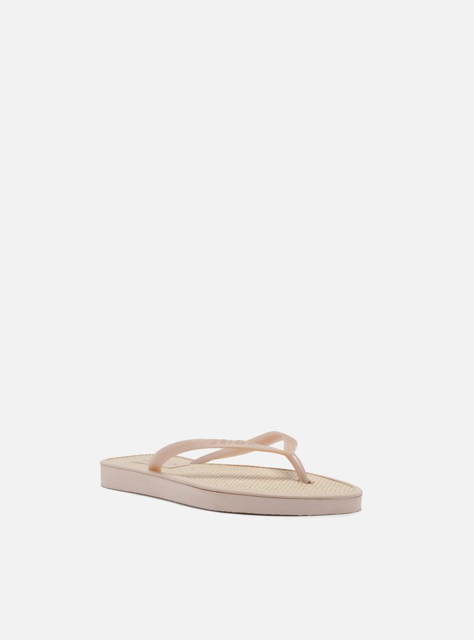 Chinelo de Dedo Nude Palha La Sirene