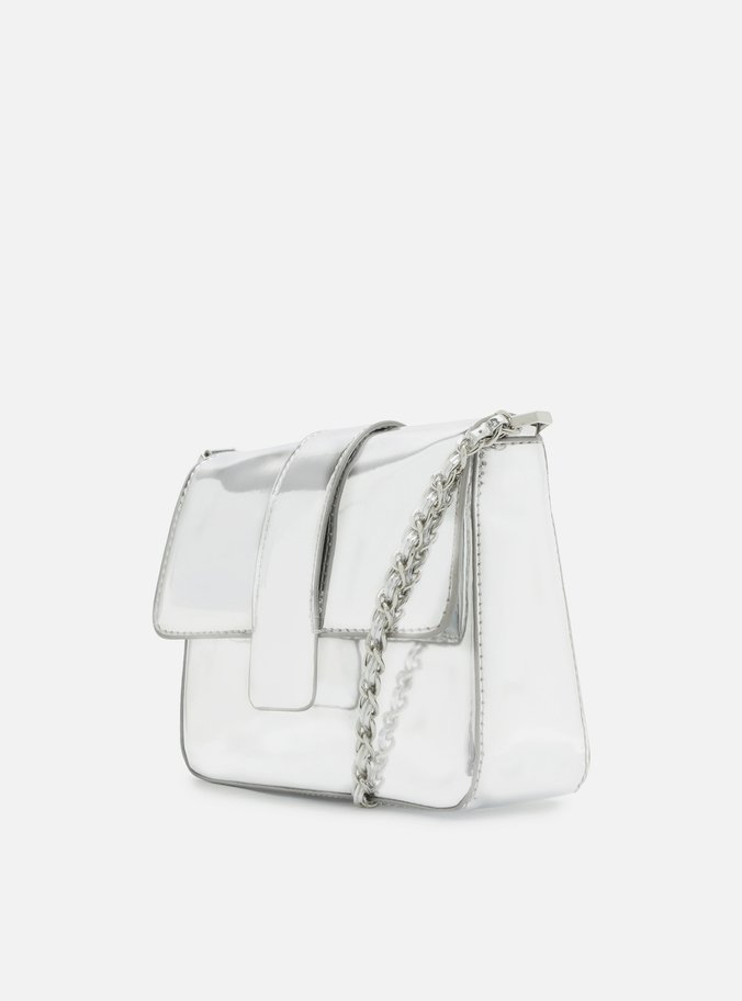 Bolsa Tiracolo Prata Pequena Cereja