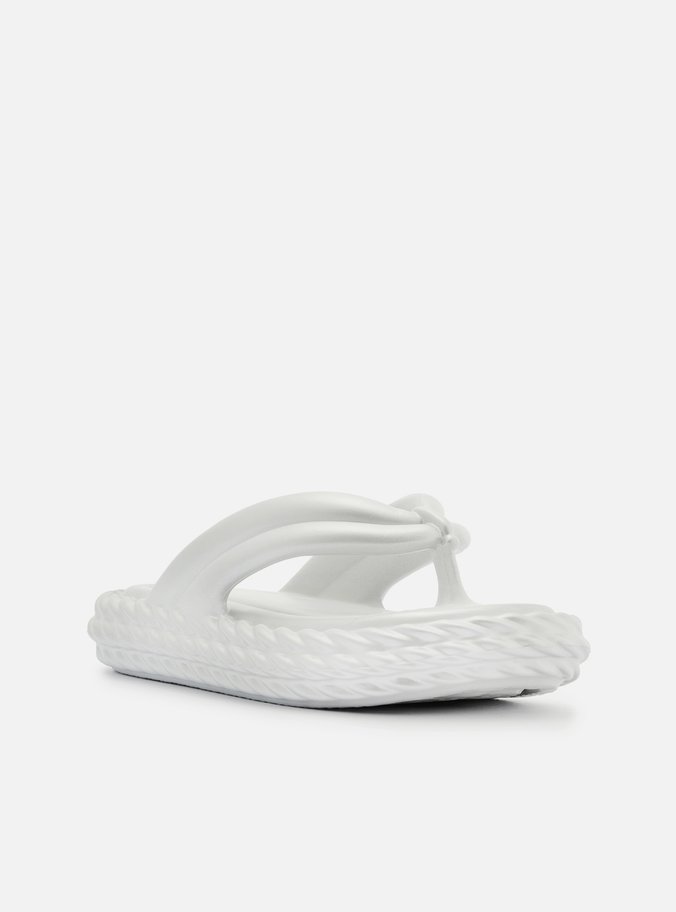 Sandália Prata Flatform Marrocos Bold