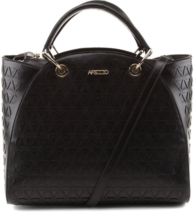 Bolsa Satchel Suki Preta