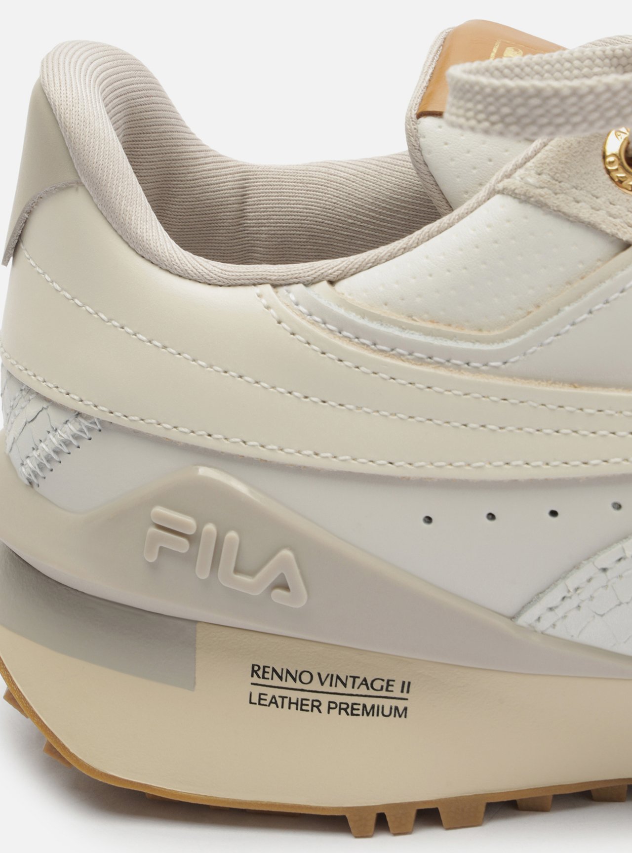 Tênis Branco Solado Esportivo Suede Fila — foto 5