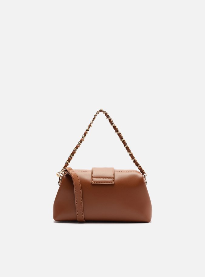 Bolsa Tiracolo Marrom Pequena