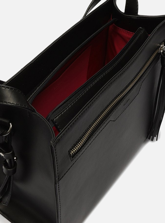 Bolsa Tote Preta Pietra Média