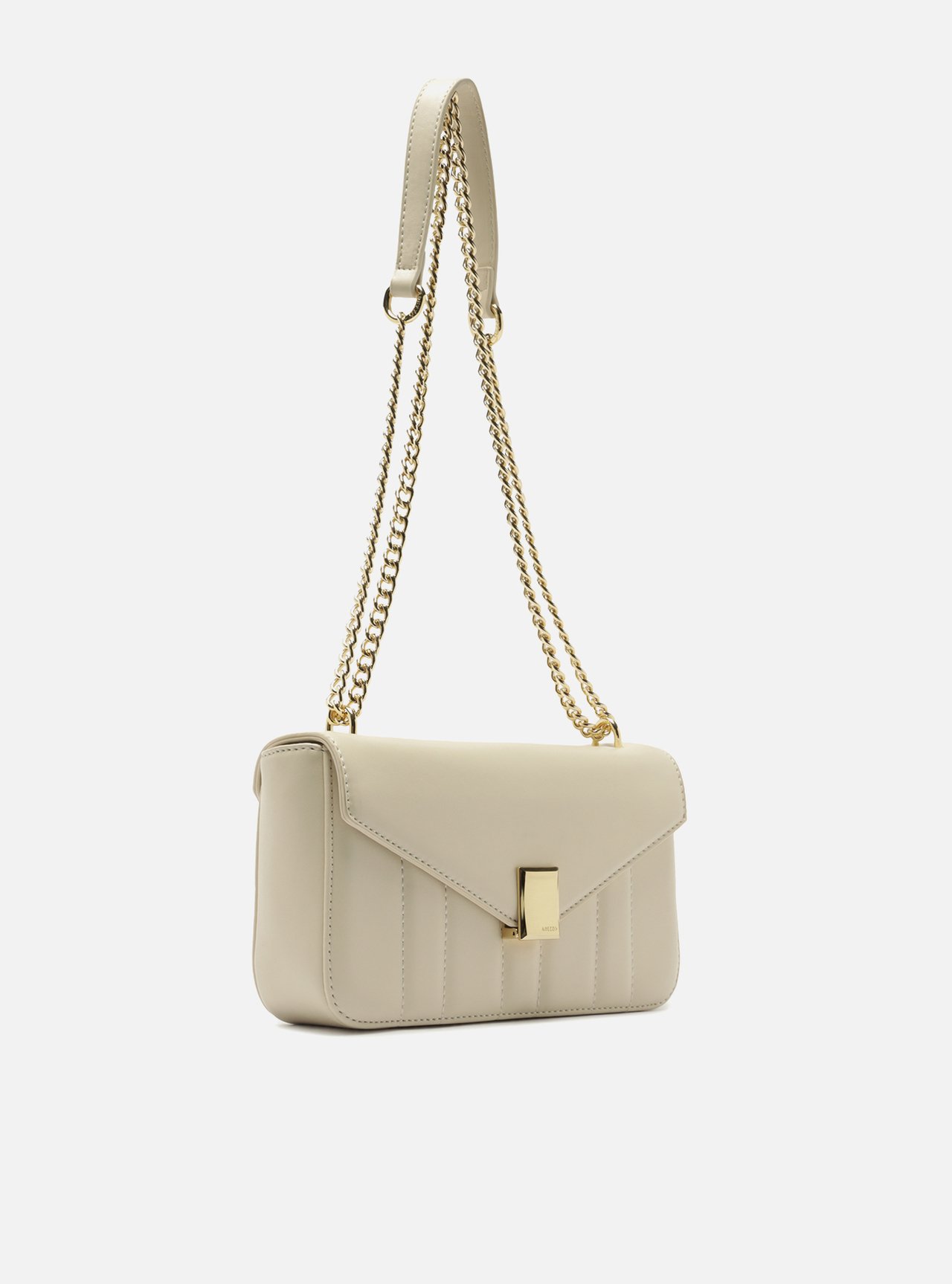 Bolsa Tiracolo Branca Pequena Corrente — foto 5