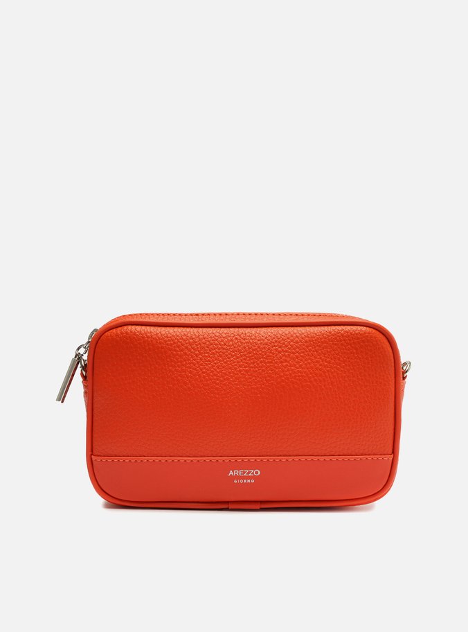 Bolsa Tiracolo Laranja Pequena Corrente Basic