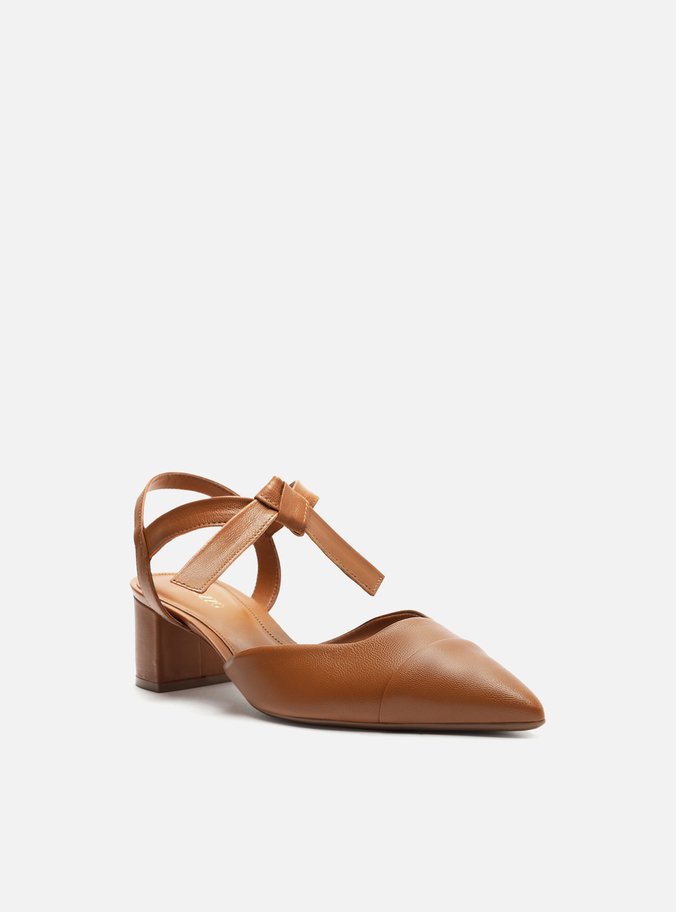 Scarpin com top amarração arezzo
