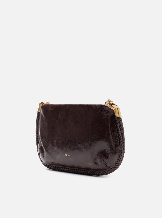 Bolsa Tiracolo Marrom Couro Worn Média