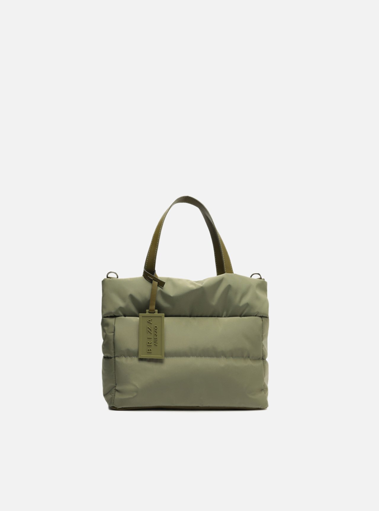 Bolsa Tiracolo Verde Nylon Gigi Pequena — foto 1