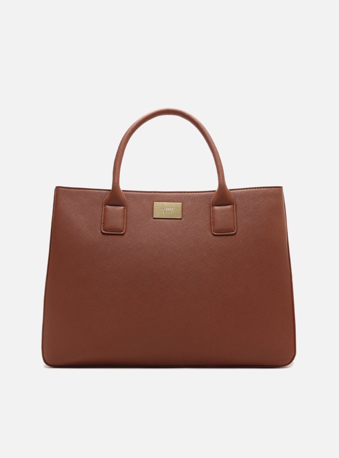 Bolsa Shopping Marrom Grande