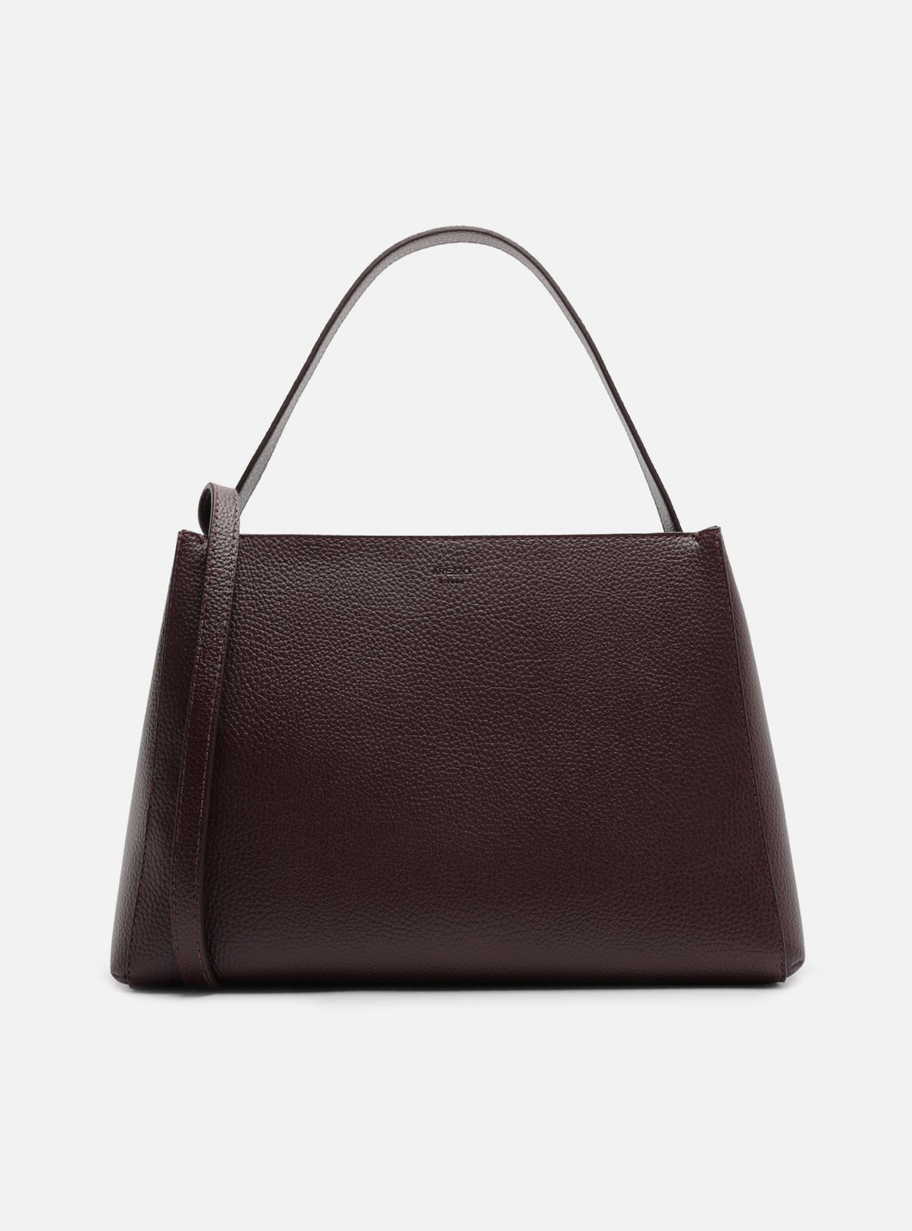 Bolsa Tote Vermelha Grande Metais — foto 3