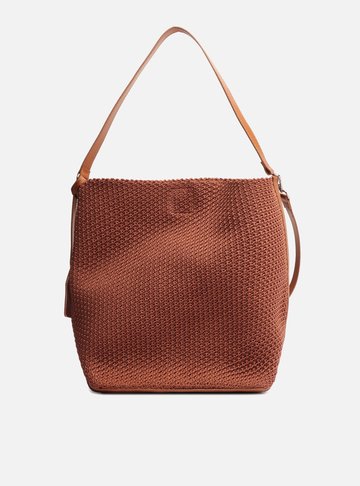 Bolsa Marrom Bucket Média Brizza