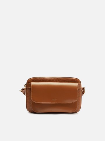 Bolsa Tiracolo Marrom Média Pouch Removível