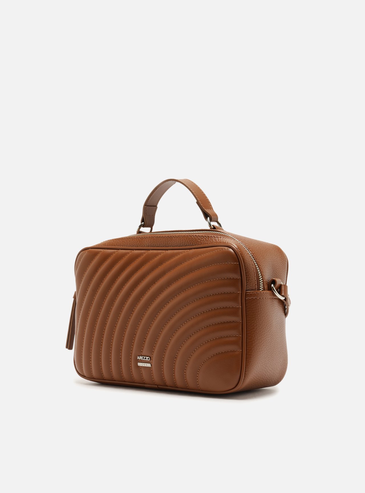 Bolsa Tiracolo Marrom Elisa Média — foto 2
