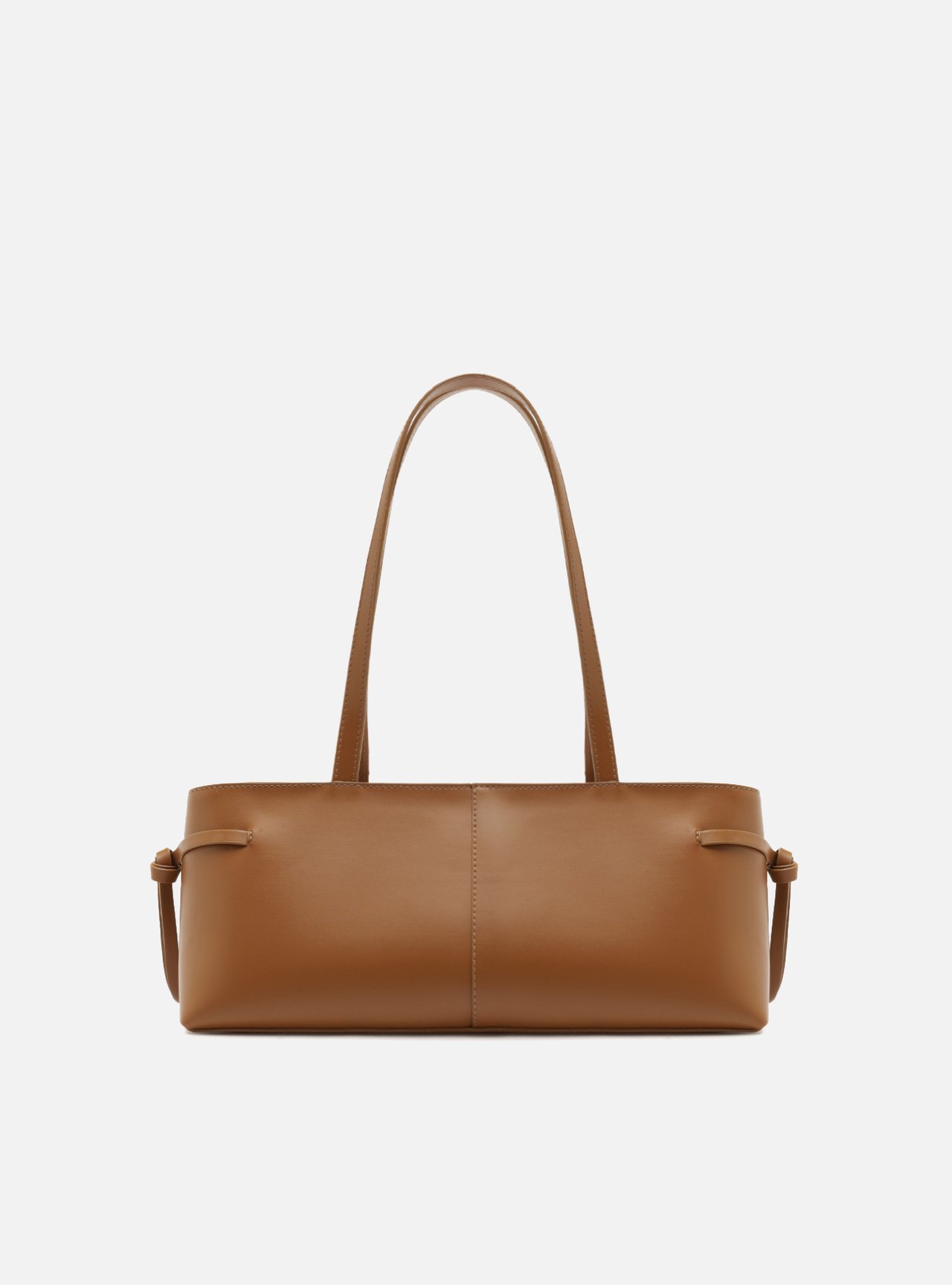 Bolsa Shoulder Marrom Média Nó — foto 3