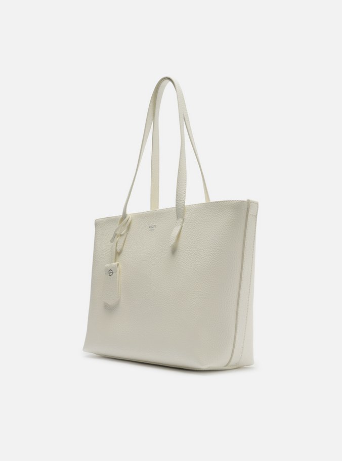 Bolsa Shopping Branca Manu Grande