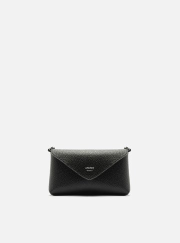 Bolsa Tiracolo Preta Giorno Pequena Envelope