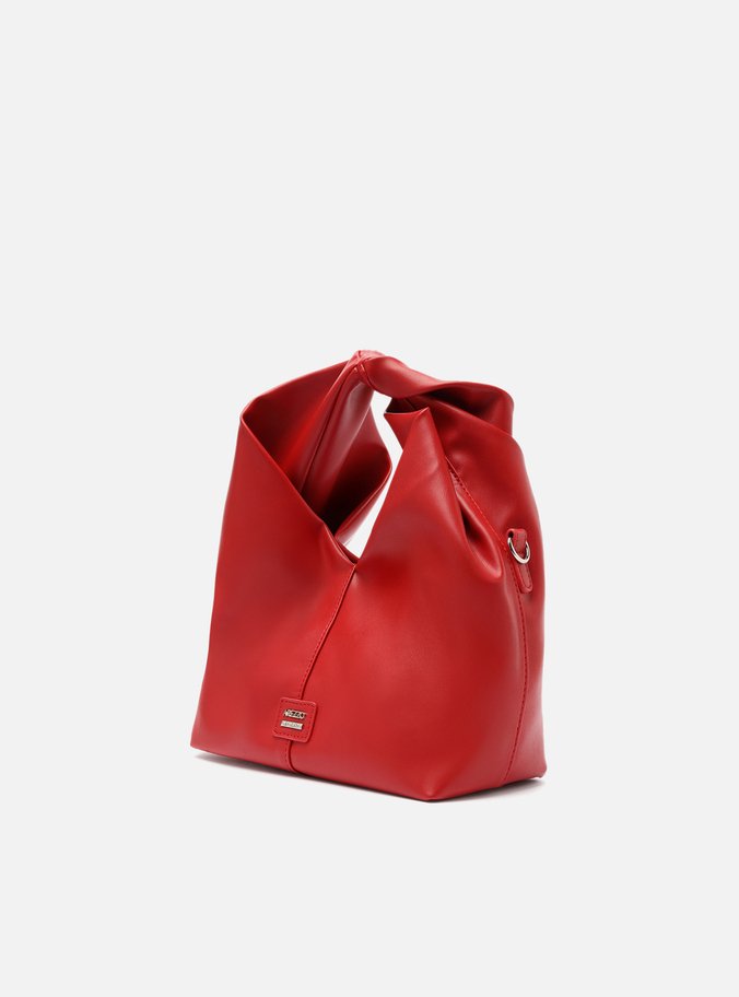 Bolsa Hobo Vermelha Pequena